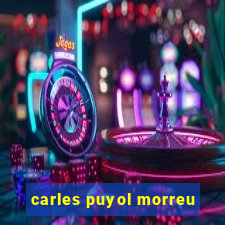 carles puyol morreu